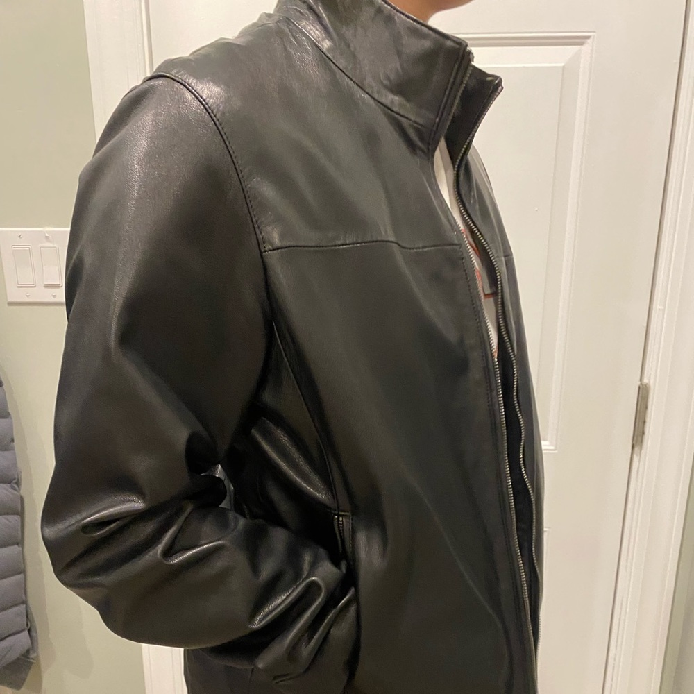 Cole Haan genuine leather jacket